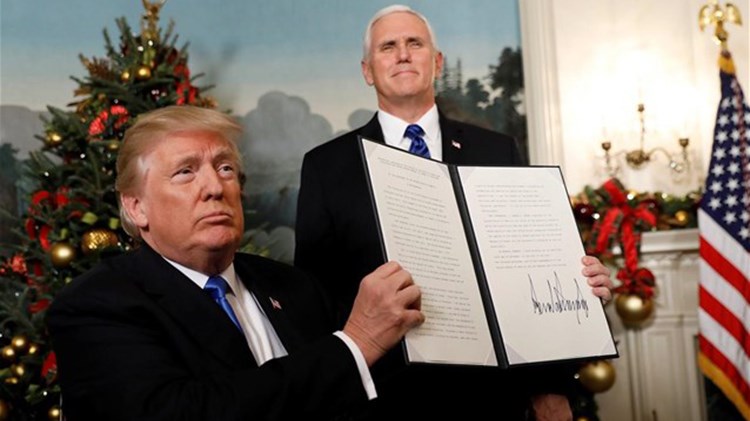 Ο Λίβανος προτείνει οικονομικές κυρώσεις κατά των ΗΠΑ για την Ιερουσαλήμ