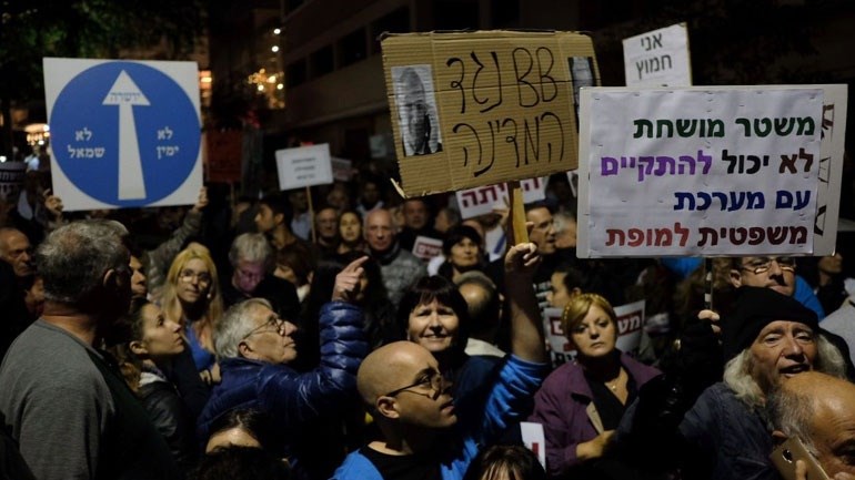 Νέα διαδήλωση στο Τελ Αβίβ κατά της διαφθοράς