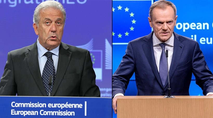 Άγρια κόντρα Αβραμόπουλου – Τουσκ για το προσφυγικό