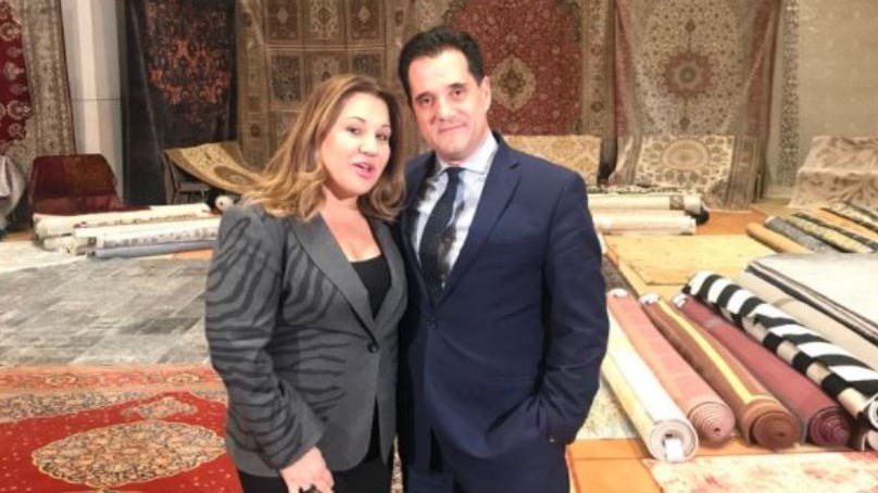 Όταν ο Άδωνις Γεωργιάδης συνάντησε την Δέσποινα Μοιραράκη – ΦΩΤΟ