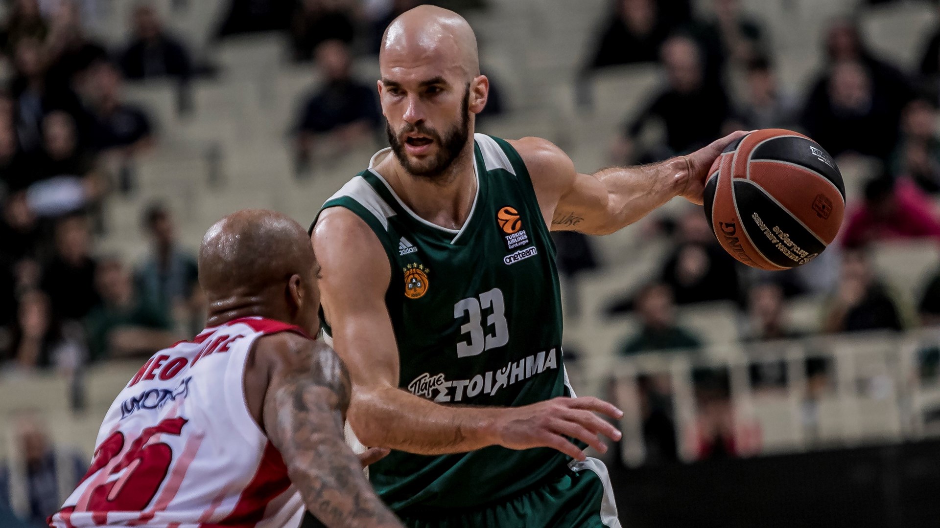 Παναθηναϊκός – Αρμάνι 64-57 (30′)