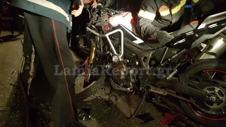 Σοκαριστικό τροχαίο με δύο νεκρούς στη Λαμία – Μηχανή «καρφώθηκε» σε ΙΧ – ΒΙΝΤΕΟ – ΦΩΤΟ