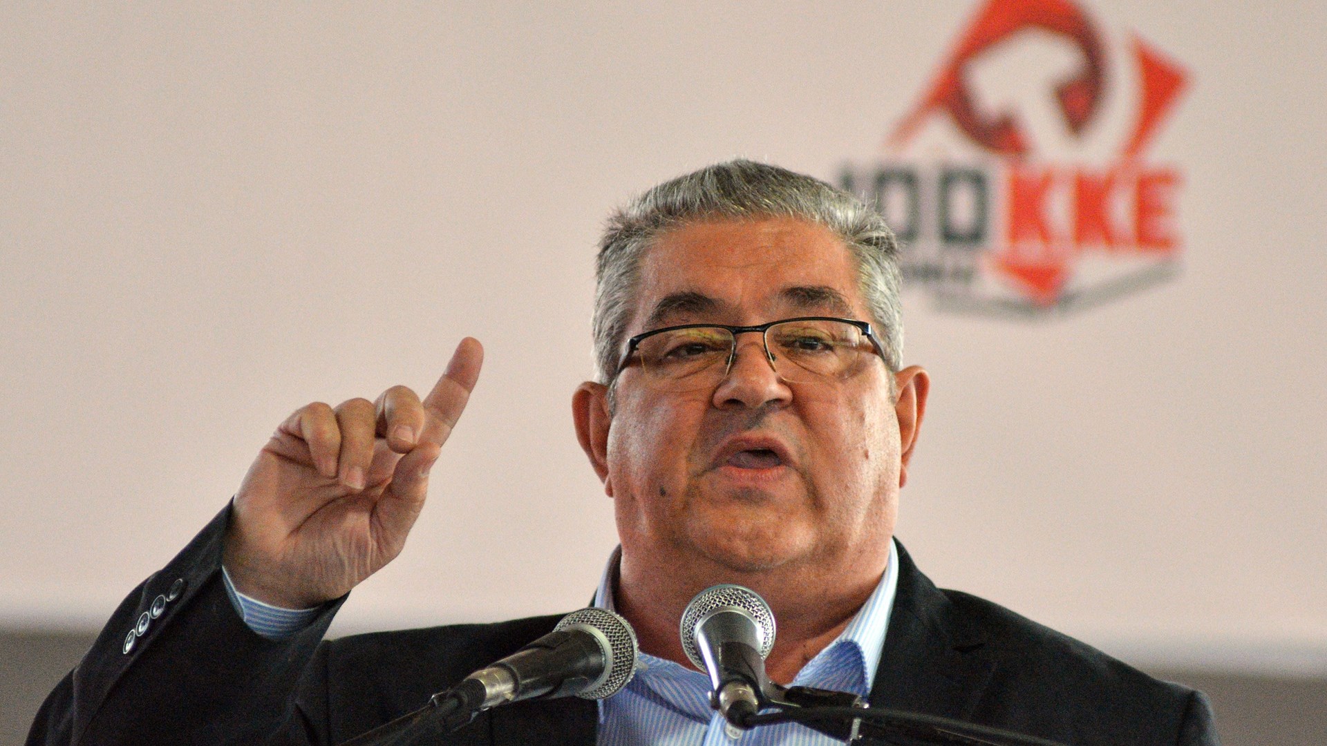 Επίθεση Κουτσούμπα στην κυβέρνηση από τη Λάρισα