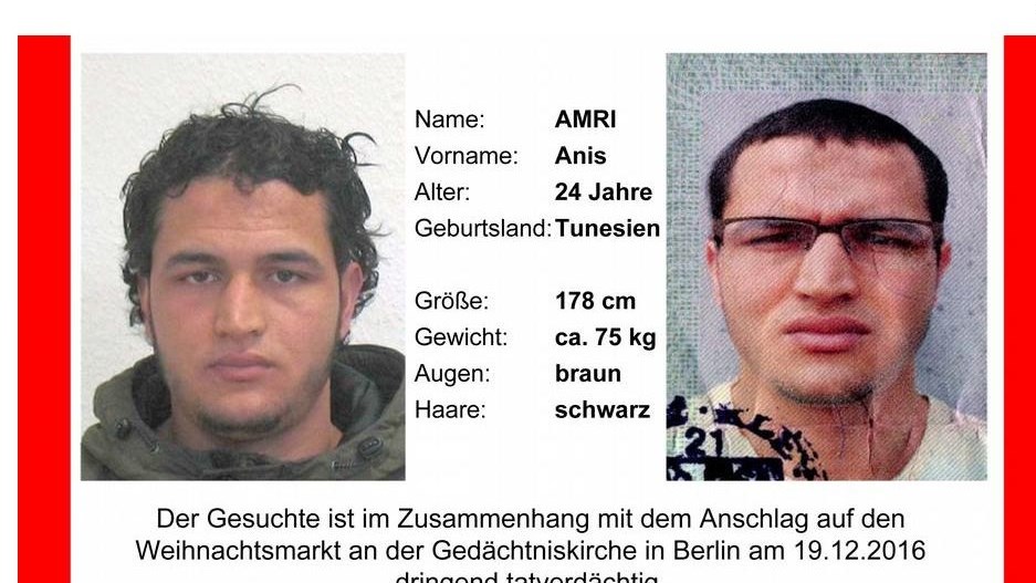 Die Welt: Υπό στενή παρακολούθηση ο τρομοκράτης του Βερολίνου έναν χρόνο πριν