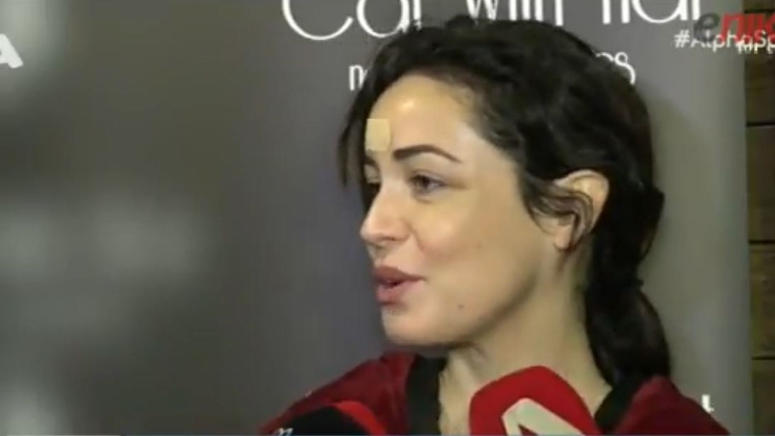 Το ατύχημα της Παπαγγελή – Εμφανίστηκε με χτύπημα στο κεφάλι- ΒΙΝΤΕΟ