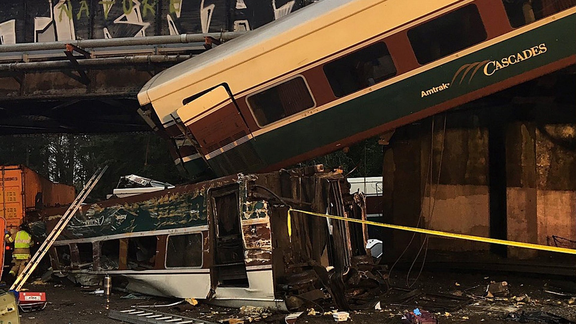 Τρεις οι νεκροί από το σιδηροδρομικό δυστύχημα στην Ουάσινγκτον