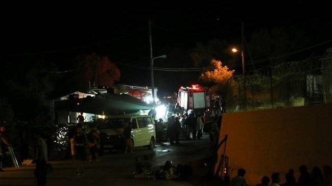 Μυτιλήνη: Σοβαρά επεισόδια στον καταυλισμό μεταναστών της Μόριας