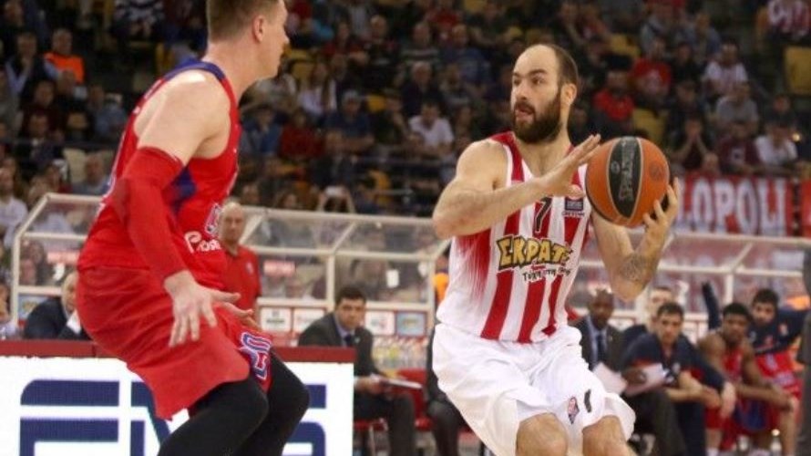 Ζαλγκίρις – Ολυμπιακός 22-19 (10′)