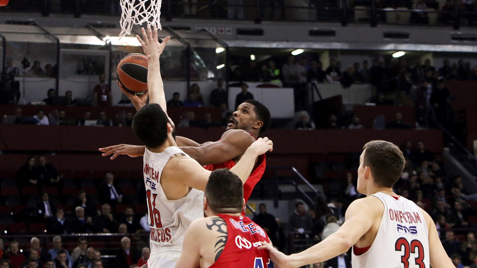 Ολυμπιακός – ΤΣΣΚΑ Μόσχας 88-86 (ΤΕΛΙΚΟ)