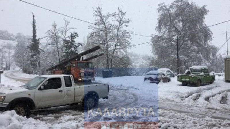 Χωρίς ρεύμα τα Καλάβρυτα