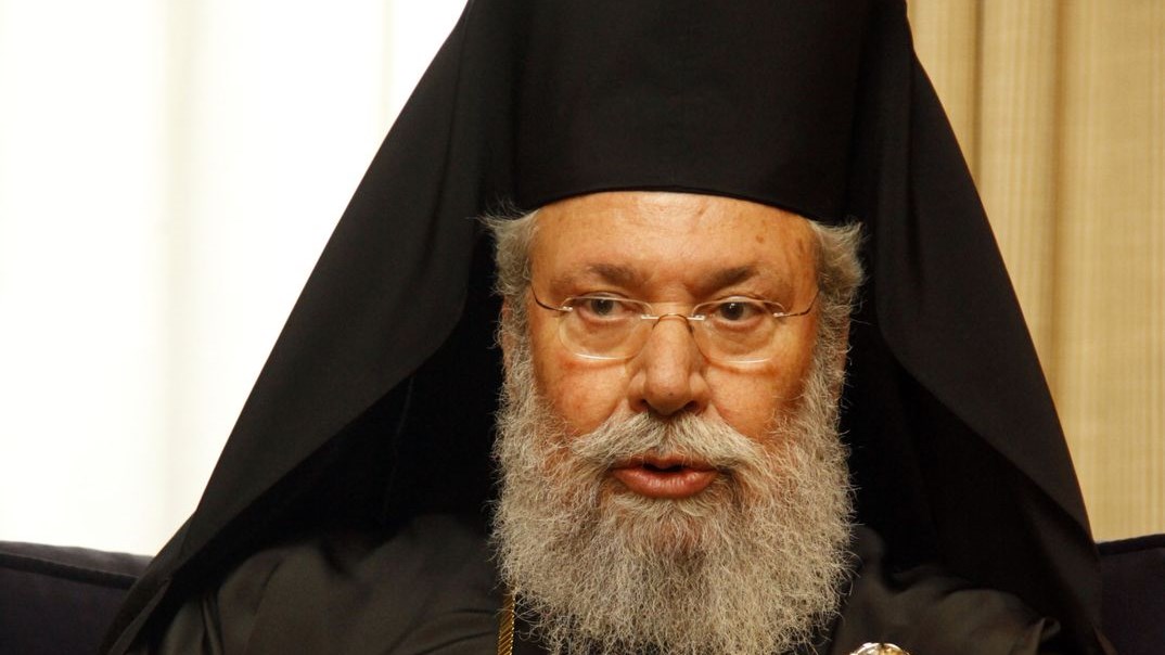Αρχιεπίσκοπος Κύπρου: Δεν δεχόμαστε λύση χωρίς την αποχώρηση των τουρκικών στρατευμάτων