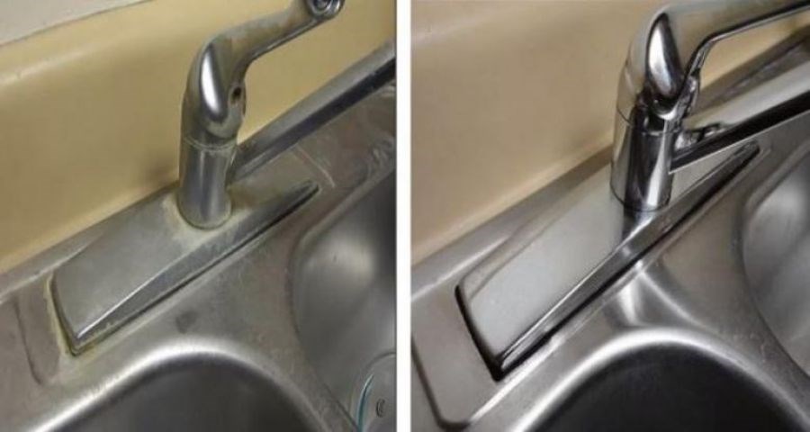 Το τρικ για να απαλλαχτείτε μια για πάντα από τα άλατα στον νεροχύτη – ΒΙΝΤΕΟ