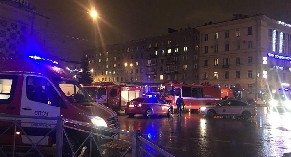 ΒΙΝΤΕΟ από το σημείο της έκρηξης στην Αγία Πετρούπολη