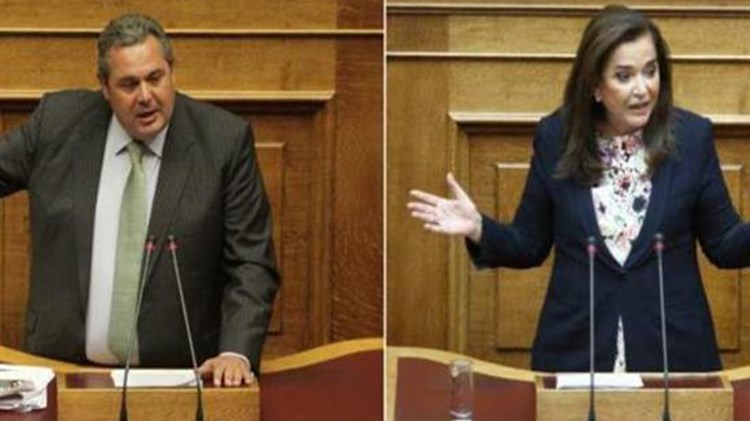 Η Μπακογιάννη σε Καμμένο: Το γαρ πολύ της θλίψεως γεννά παραφροσύνη