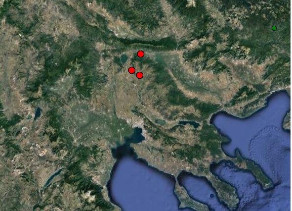 Σεισμός 4,1 Ρίχτερ βορειοδυτικά του Κιλκίς