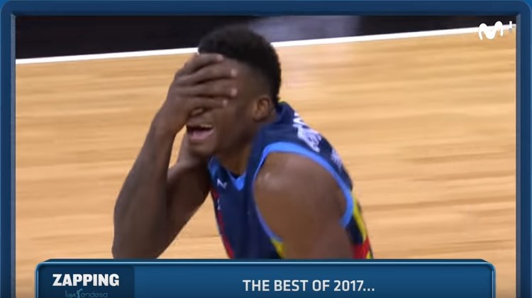 Και ο Θανάσης Αντετοκούνμπο στα ευτράπελα του 2017 στο ισπανικό μπάσκετ – ΒΙΝΤΕΟ