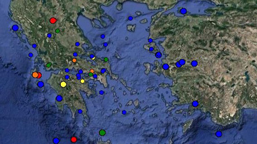Νέα σεισμική δόνηση στο Κιλκίς μεγέθους 4 ρίχτερ