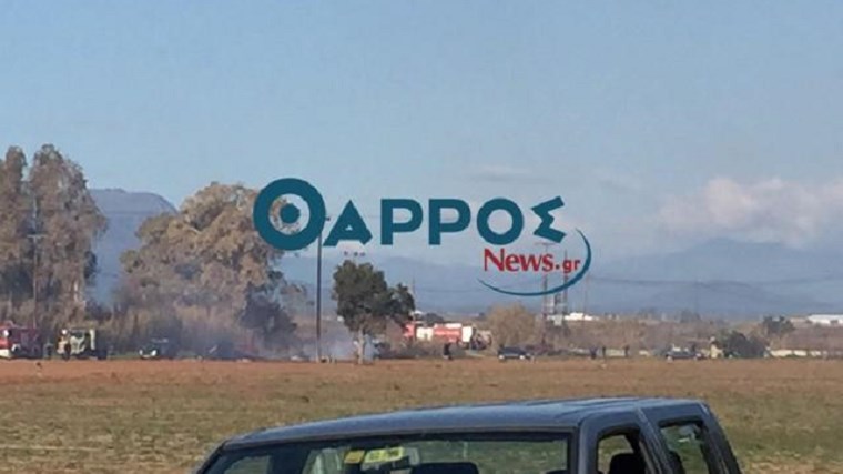 Οι πρώτες εικόνες από το σημείο της συντριβής του αεροσκάφους της Πολεμικής Αεροπορίας – ΦΩΤΟ – ΒΙΝΤΕΟ – ΤΩΡΑ