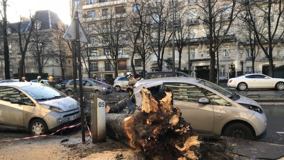 Εννέα τραυματίες από την επέλαση της κακοκαιρίας στη Γαλλία – ΦΩΤΟ