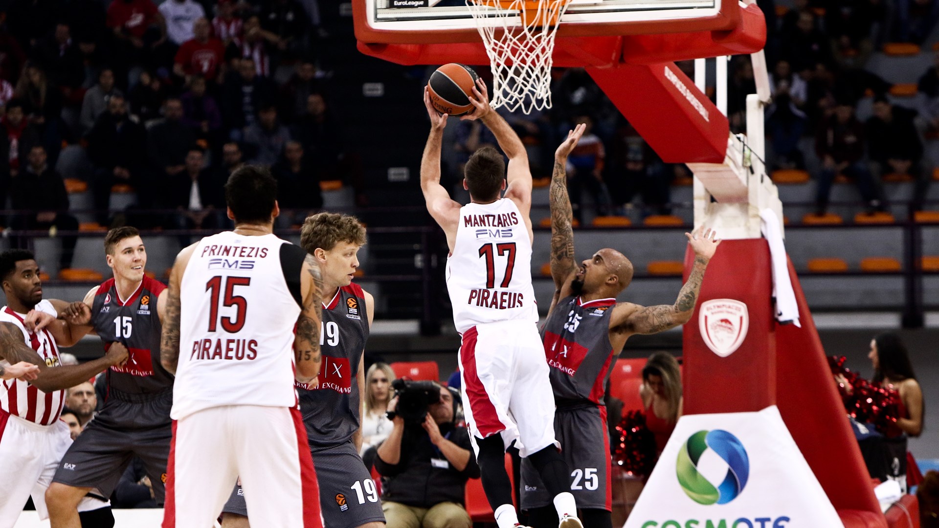 Ολυμπιακός – Αρμάνι 87-80 (ΤΕΛΙΚΟ)