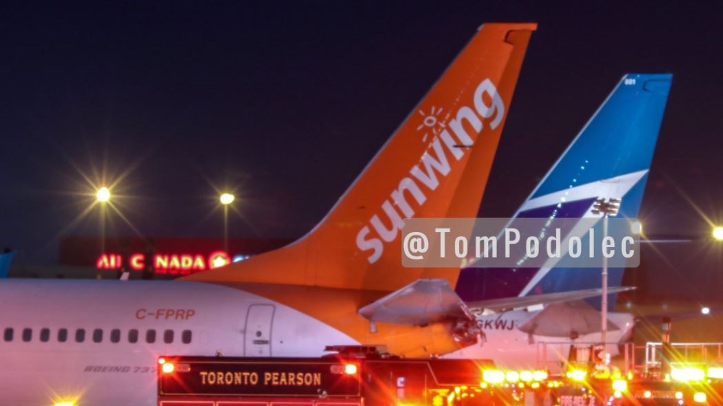 Οι πρώτες εικόνες από τη σύγκρουση των αεροσκαφών στο Τορόντο – ΦΩΤΟ – ΤΩΡΑ