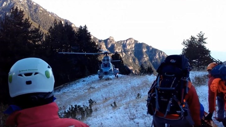 Επιχείρηση για τη διάσωση γυναίκας στον Όλυμπο- Είναι σοβαρά τραυματισμένη