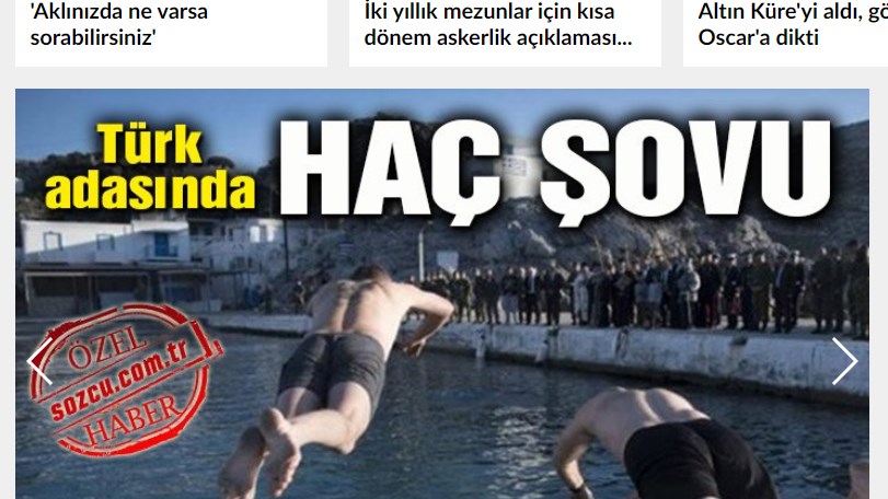 Τουρκική εφημερίδα υποστηρίζει ότι η Κάλυμνος είναι τουρκικό νησί- ΒΙΝΤΕΟ