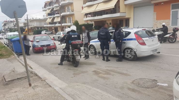 Όλα για τα μάτια μίας γυναίκας – Άγριο ξύλο στο κέντρο της Λαμίας – ΦΩΤΟ