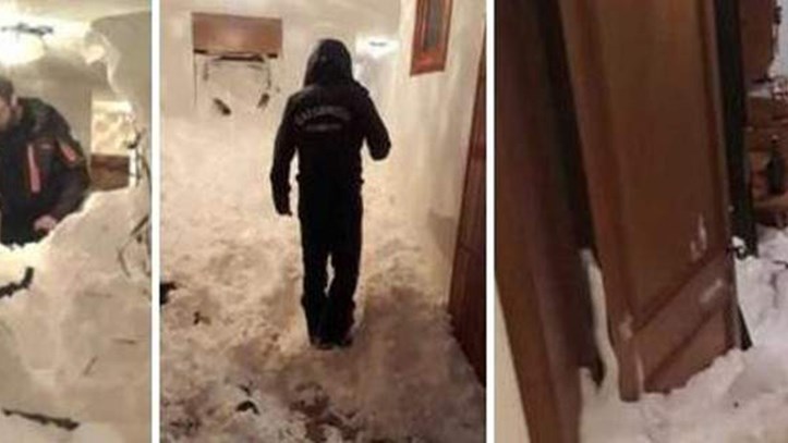 Χιονοστιβάδα “εισέβαλε” σε πενταώροφο κτίριο στην Ιταλία – ΒΙΝΤΕΟ