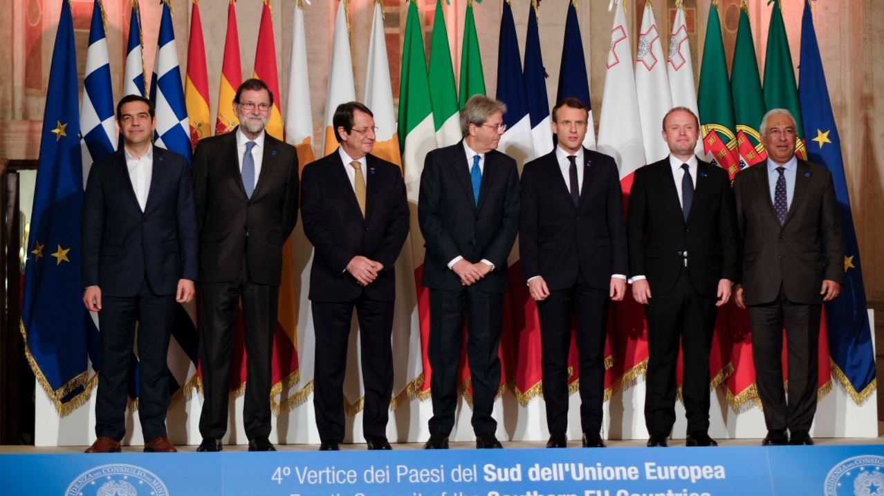 Στις νέες προκλήσεις για την Ευρώπη, το προσφυγικό και το Κυπριακό αναφέρθηκαν οι ηγέτες στην 4η Ευρωμεσογειακή Σύνοδο