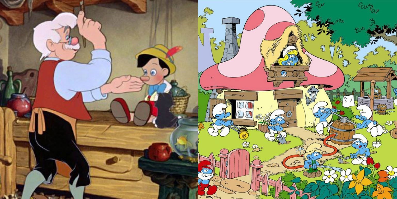 Από τι ξύλο ήταν ο Πινόκιο και σε τι μανιτάρια ζούσαν τα Στρουμφάκια;
