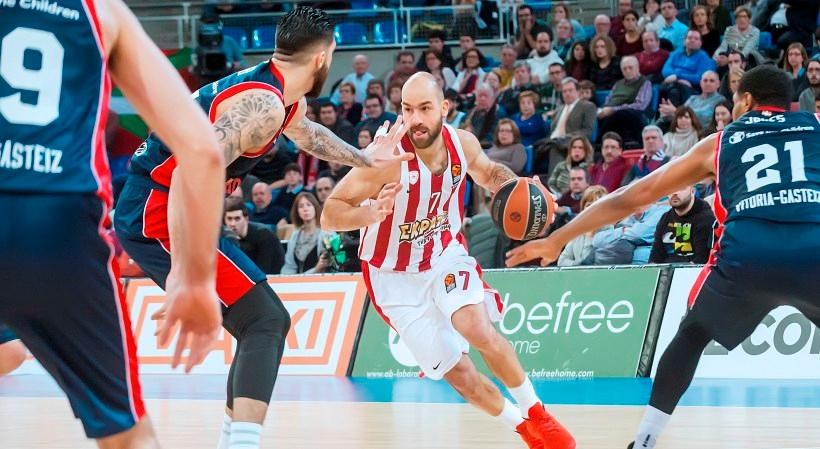 Μπασκόνια – Ολυμπιακός 86-54 (Τελικό)