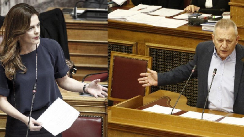 Κόντρα Αχτσιόγλου-Παφίλη στη Βουλή για την απεργία