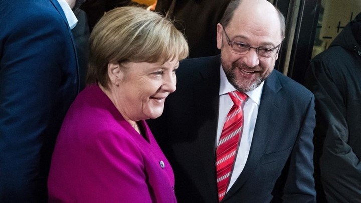 Σχηματισμό κυβέρνησης μέχρι τα μέσα Φεβρουαρίου θέλει η Μέρκελ