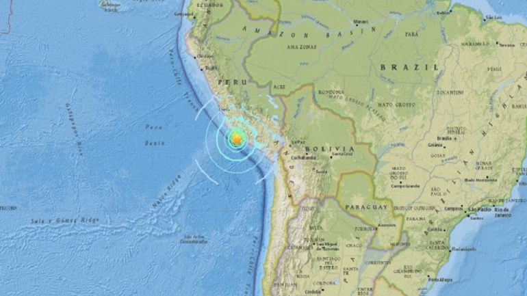 Σεισμός 7,3 Ρίχτερ στο Περού – Προειδοποίηση για τσουνάμι