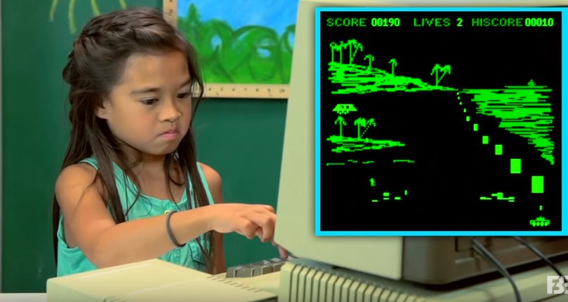 Ξεκαρδιστικό BINTEO: Όταν τα παιδιά αντικρίζουν υπολογιστή του ’70