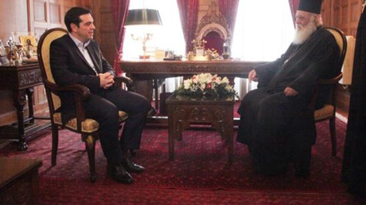 Αρχιεπίσκοπος σε Τσίπρα για το Σκοπιανό: Δεν χρειάζονται συλλαλητήρια και φωνές, αλλά εθνική συναίνεση