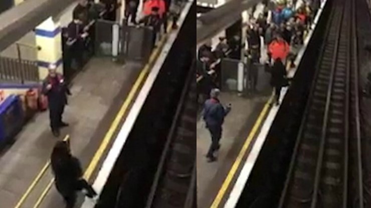 Μία γυναίκα προκάλεσε χάος στο μετρό – Πήδηξε στις ράγες για να πιάσει το κινητό της – ΒΙΝΤΕΟ