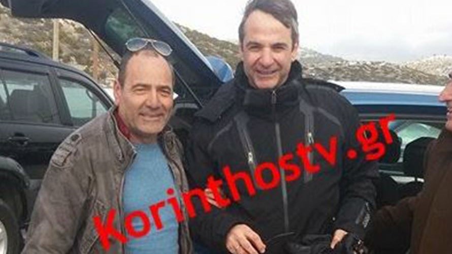 Στο χιονοδρομικό κέντρο Ζήρειας ο Κυριάκος Μητσοτάκης – ΦΩΤΟ