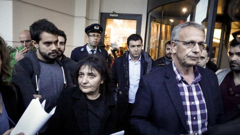 Παρέμβαση των εργαζομένων “Στο Κόκκινο” στην Κ.Ε. του ΣΥΡΙΖΑ