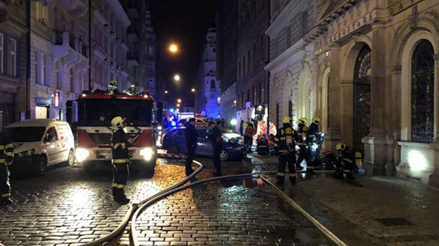 Φονική πυρκαγιά σε ξενοδοχείο στην Πράγα – Δύο νεκροί – ΒΙΝΤΕΟ