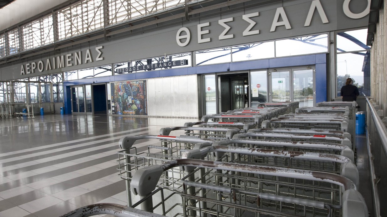 Προβλήματα στο αεροδρόμιο «Μακεδονία» λόγω των ισχυρών ανέμων