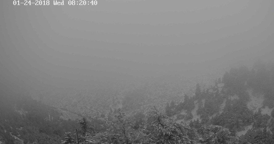 Δείτε την Πάρνηθα “ντυμένη” στα λευκά- ΦΩΤΟ- ΤΩΡΑ