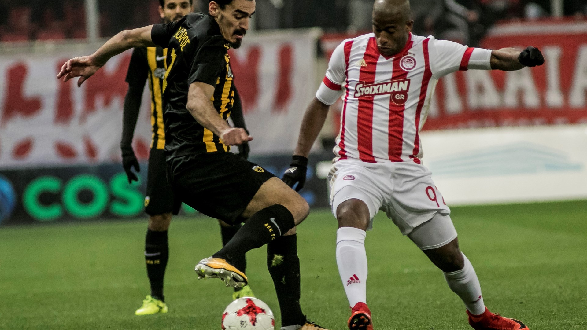 Oλυμπιακός – ΑΕΚ 0-0 (ΗΜ.)