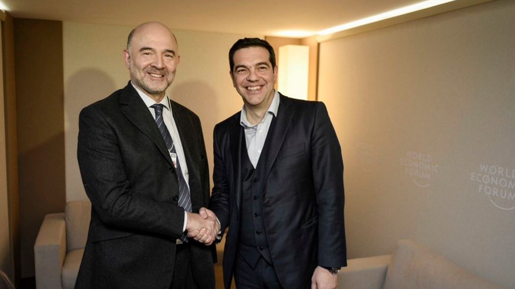 Το tweet του Μοσκοβισί από το Νταβός: “Κανονική” χώρα η Ελλάδα μετά την ολοκλήρωση του προγράμματος