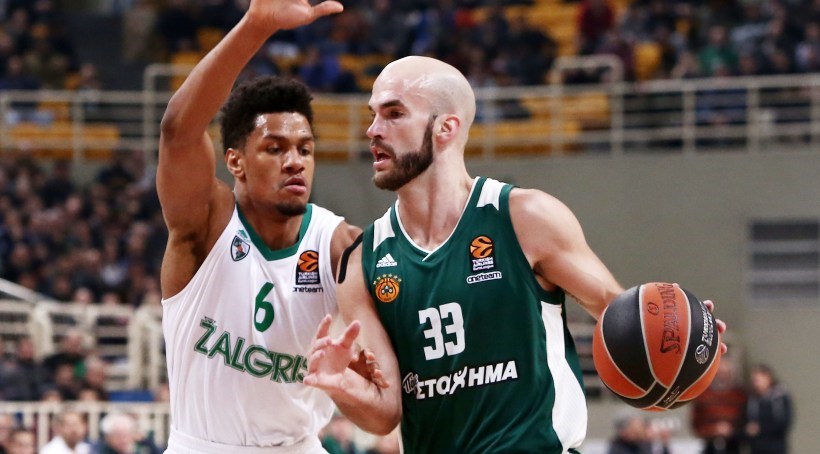 Παναθηναϊκός – Ζαλγκίρις 59-58 (30′)