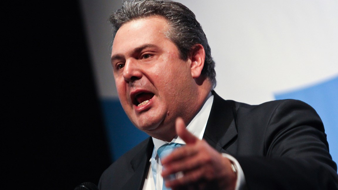 Πάνος Καμμένος: Όποιος τολμήσει να ανέβει σε ελληνικό έδαφος δεν θα υπάρχει την επόμενη στιγμή