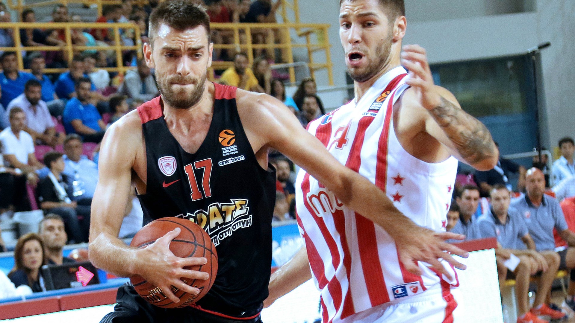 Ερυθρός Αστέρας – Ολυμπιακός 43-34 (ΗΜ.)