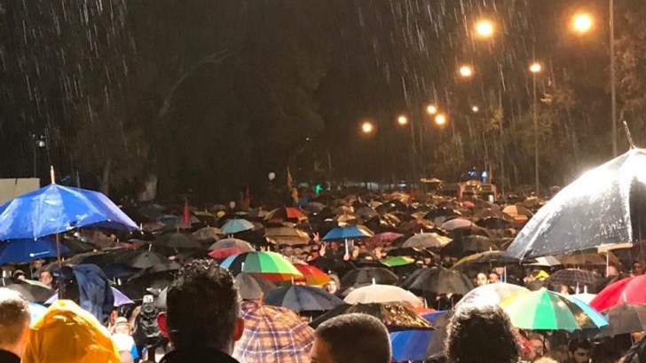 Πορεία Τουρκοκυπρίων κατά των εθνικιστών και του καθεστώτος Ερντογάν – ΦΩΤΟ