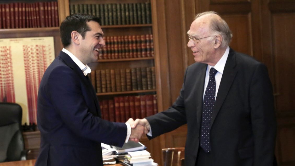 Σε εξέλιξη η συνάντηση Τσίπρα – Λεβέντη